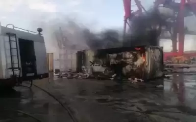 مرفأ اللاذقية يتعرض لقصف جوي إسرائيلي