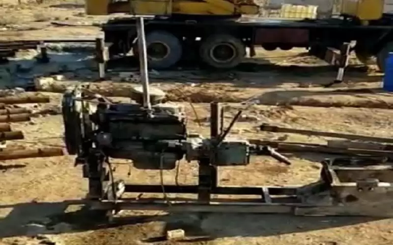 المياه: ضبط حفارة مخالفة في المفرق