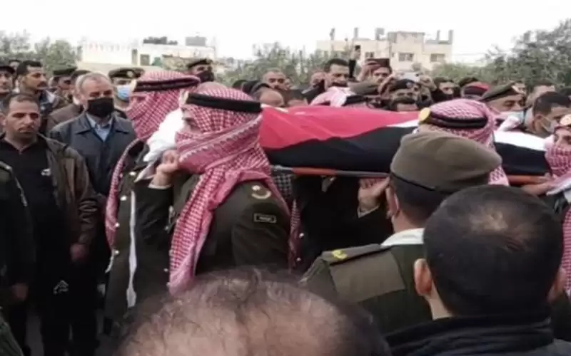 تشييع جثمان الشهيد النقيب محمد خضيرات