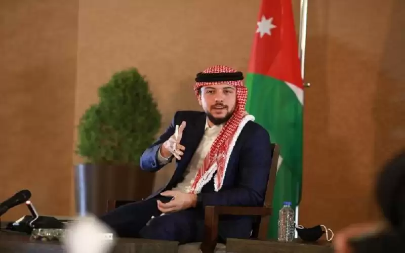ولي العهد في دارة ابو الغنم