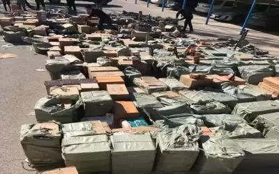 ضبط 400 كرتونة العاب نارية مخالفة