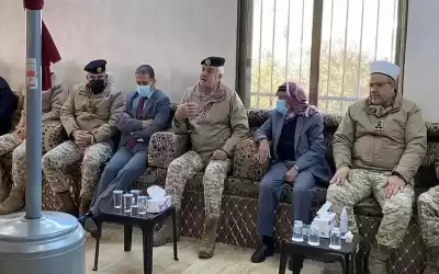 الحنيطي يعزي عشيرة العبيدات - صور