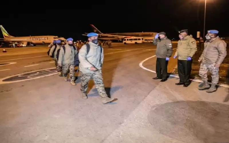 قوة الانتشار السريع الأردنية مالي2 تغادر