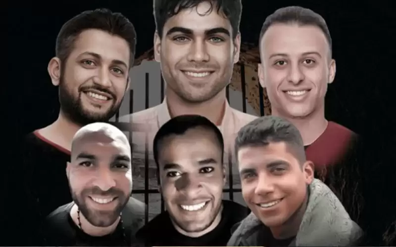 نقل أسرى جلبوع الستة إلى سجون