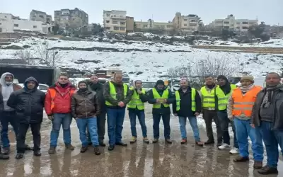 كوادر (مياهنا) في البلقاء تواصل العمل