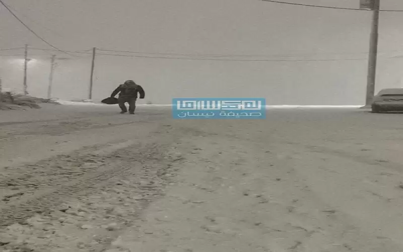 الانجماد الليلة المقبلة سيكون بوتيرة أقل