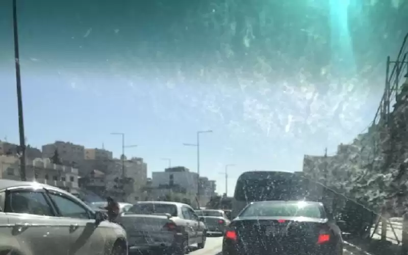 أزمة سير خانقة في عمان