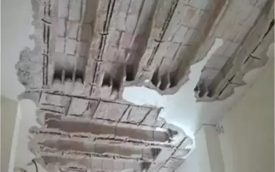 اخلاء منزل في جرش بعد سقوط