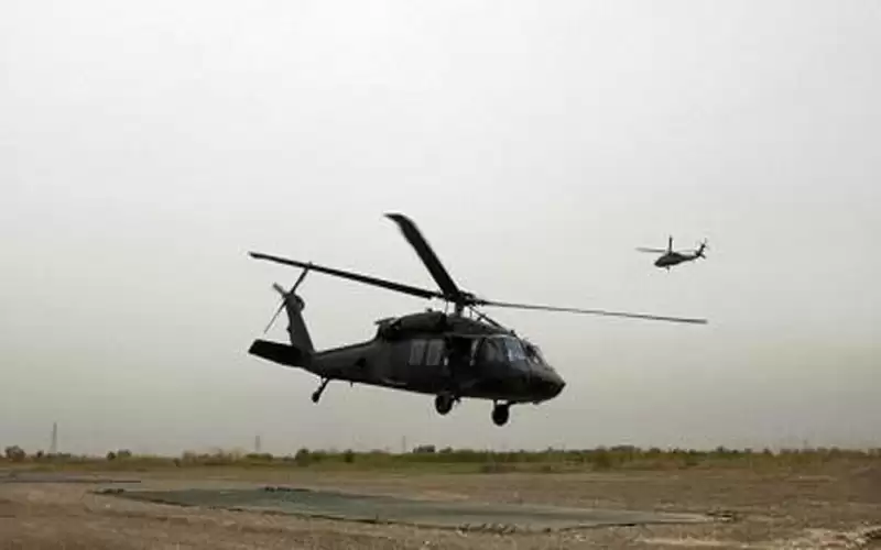 إنزال جوي للتحالف الدولي في شمال