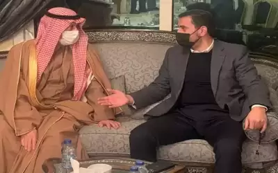 السفير السعودي في الاردن يعزي بوفاة