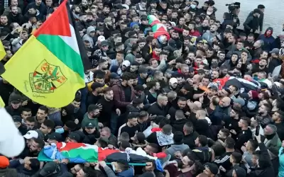 تشييع غاضب لجثامين 3 شهداء فلسطينيين