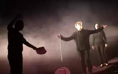 مسرحية على جسر عبدون.. أسئلة الوجود