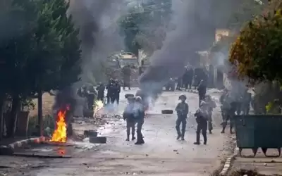 شهيد و10 إصابات بمواجهات مع الاحتلال