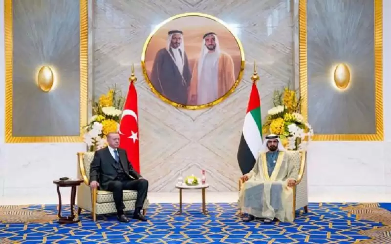 الإمارات وتركيا تبحثان تعزيز التعاون الثنائي