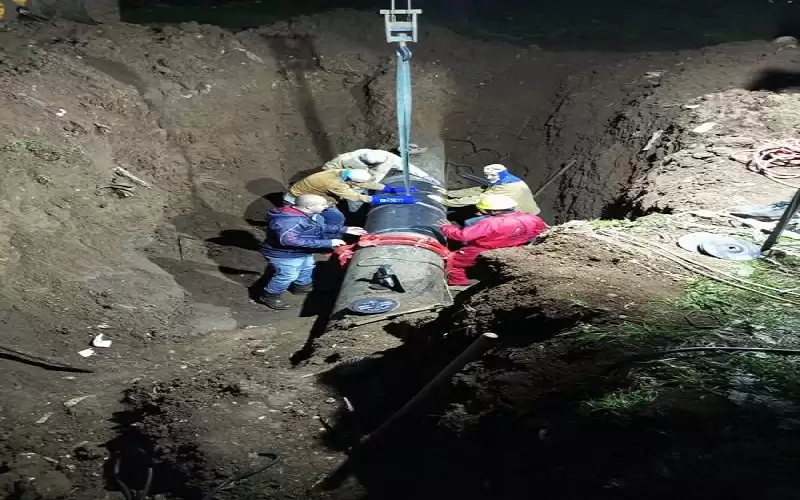 إصلاح خط الغاز بين سوريا ولبنان