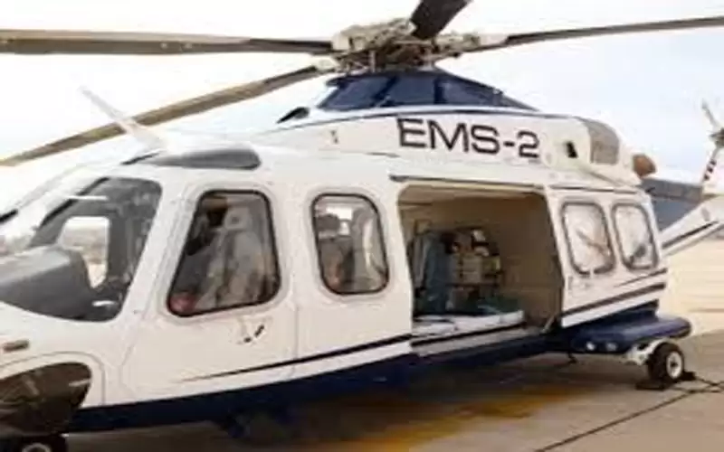 إتاحة الإسعاف الجوي لاصابات العمل عبر