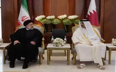 أمير قطر والرئيس الإيراني يوقعان اتفاقات