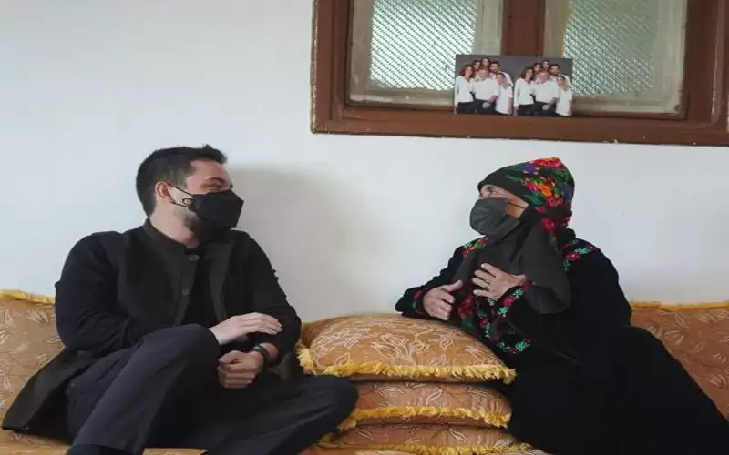 ولي العهد يلبي دعوة الحاجة حمدة