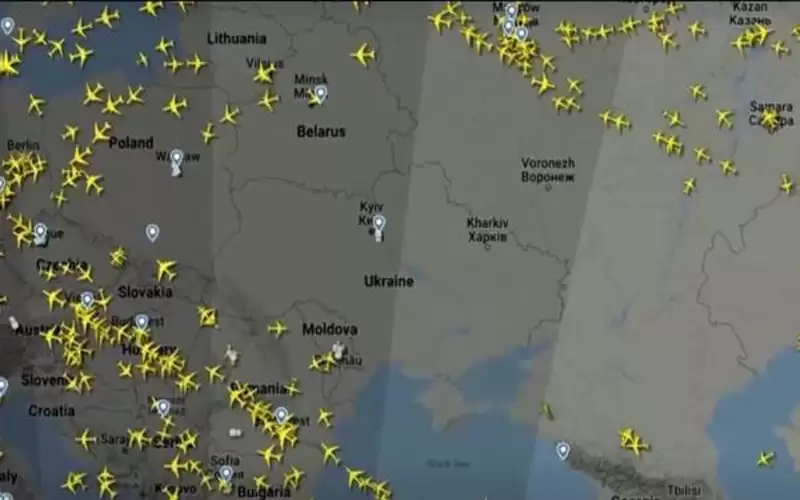 تحذير للطائرات من التحليق فوق أوكرانيا