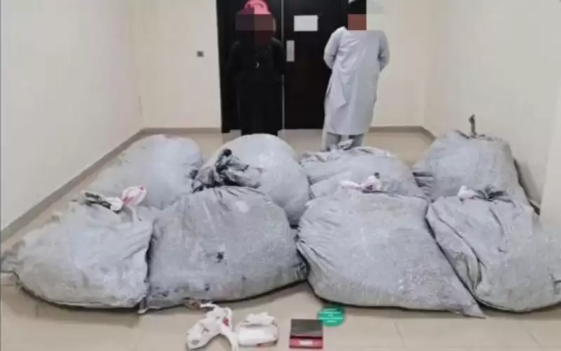 شرطة أبوظبي تضبط مخدرات بقيمة 1.2