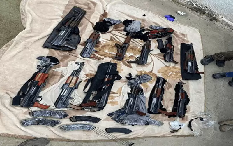 اسرائيل تضبط أسلحة على حدود الاردن