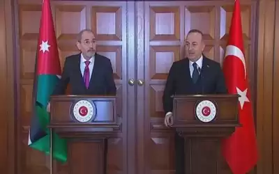 أوغلو: متفقون مع الأردن بشأن فلسطين