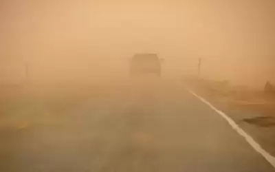 الامن يحذر تدني مدى الرؤية الافقية