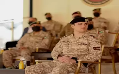 ولي العهد يتابع تمرين استجابة النشامى