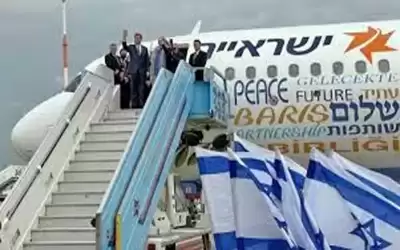 الرئيس الإسرائيلي يغادر إلى تركيا