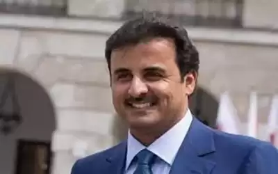 أمير قطر يتلقى اتصالا من زيلينسكي