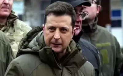 الرئيس الأوكراني يطالب الناتو بحظر الطيران