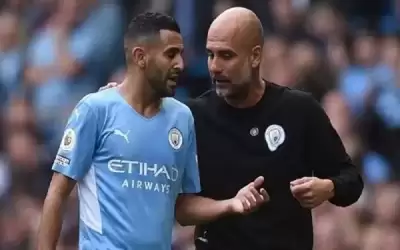 جوارديولا يتغنى بعقلية رياض محرز