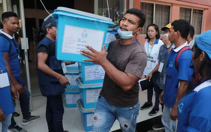 الناخبون في تيمور الشرقية يختارون رئيسا