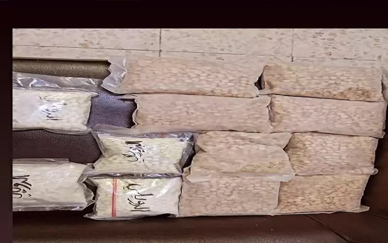 ضبط 20 الف حبة مخدرة في