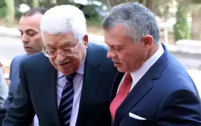 التلفزيون الفلسطيني يعلن زيارة الملك إلى
