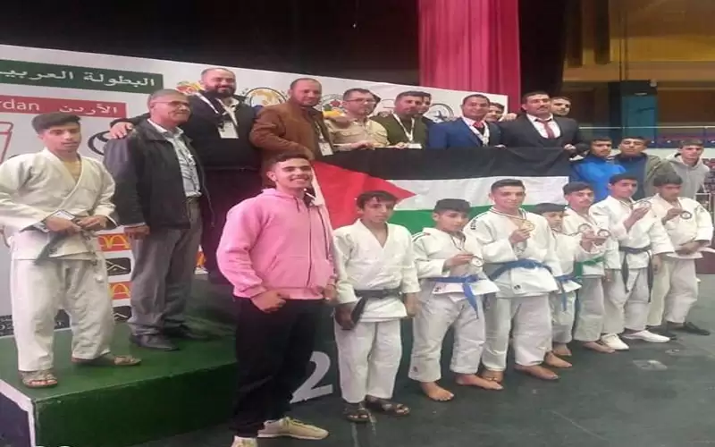 نادي بصيرا الأردني ثاني العرب بجودو