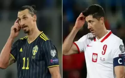 ليفاندوفسكي وإبراهيموفيتش .. أحدهما سيغيب عن