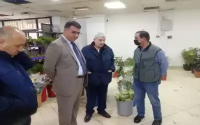 وزير الزراعة يطلع على التداول والكميات
