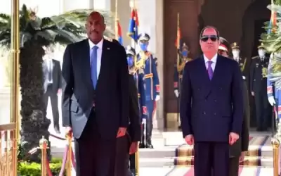 السيسي والبرهان يصدران بيانا مشتركا حول