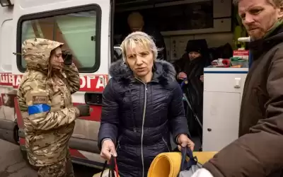 كييف ترسل 45 حافلة لإجلاء مدنيين