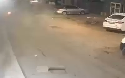 نجاة طفل من حادث دهس عنيف