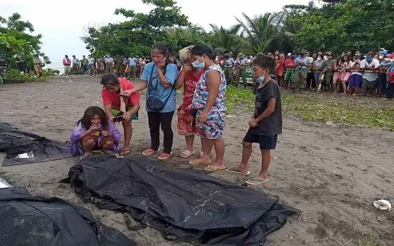 العاصفة ميجي أودت بحياة 115 شخصا