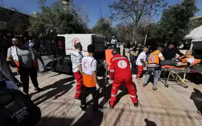 الهلال الأحمر الفلسطيني : 224 إصابة