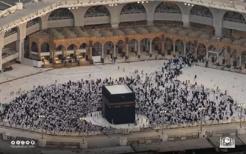 صور للحرم المكي من ارتفاع 1000