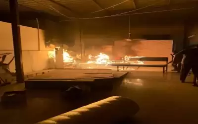 حريق بمسجد في الرمثا