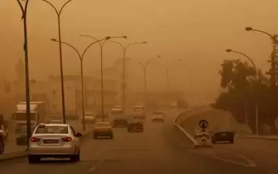 أجواء جافة ورياح مثيرة للغبار