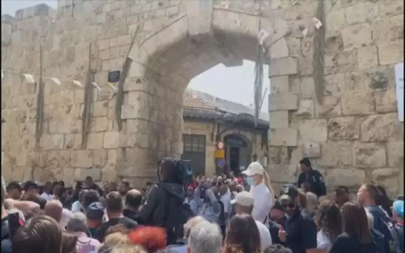 الاحتلال يغلق باب الجديد امام المسيحيين