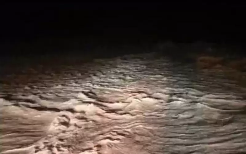 سيول سوريا تحاصر شبانا في الصفاوي