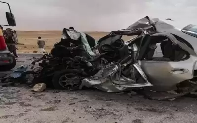 3 وفيات و3 إصابات بتصادم مركبتين