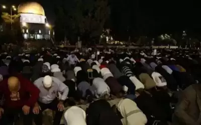 220 ألف مصل أدوا صلاة التراويح